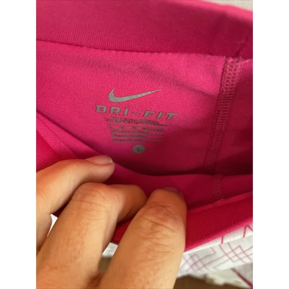 Nike Pink Girls Large  (women’s 0-2 Athletic Skort Stretch Pull On Activewear